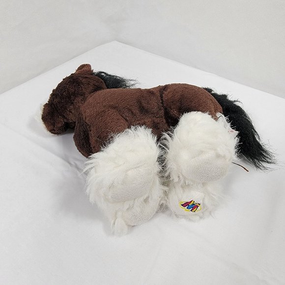 Plush Ganz Webkinz Clydesdale Horse HM139 - NO CODE - Picture 7 of 10